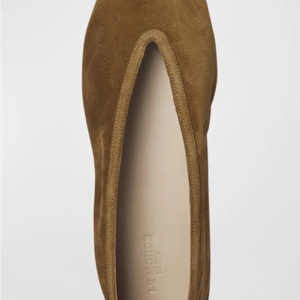 Le Monde Beryl Luna slipper Taupe size 7